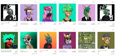 NFT Avatars .